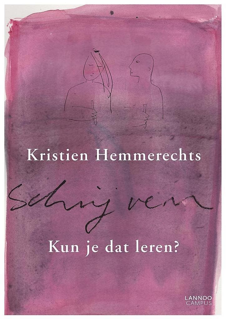Schrijven 9789401435475 Kristien Hemmerechts, Boeken, Overige Boeken, Zo goed als nieuw, Verzenden