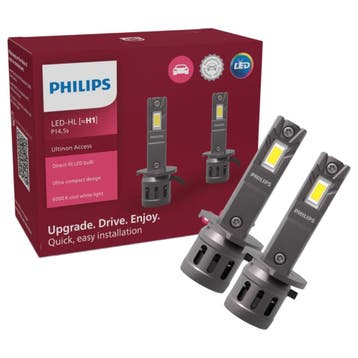 Philips H1 LED Ultinon Access H1 LED retrofitlampen, Auto-onderdelen, Verzenden, Nieuw