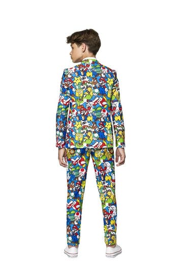 Super Mario Pak Jongen Tiener OppoSuits, Verzenden, Nieuw