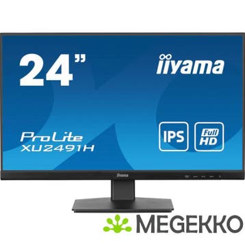 Iiyama ProLite XU2491H-B1 24  Full HD 100Hz IPS Monitor, Verzenden, Nieuw