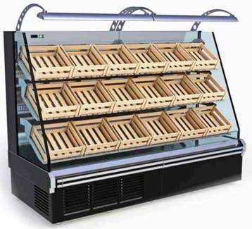 Wandkoeling | +2°C/+8°C | Geforceerd | 4 Schappen |, Verzenden