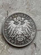 Allemagne, Empire 2 Mark 1907 G / Death of Friedrich I -, Postzegels en Munten
