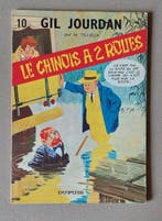 Gil Jourdan T10 - Le Chinois à deux roues - B + dédicace - 1