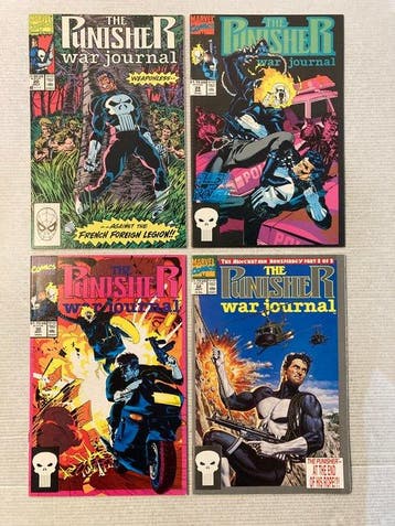 The Punisher War Journal. 27 Comics in range # 6 to 55 +, Livres