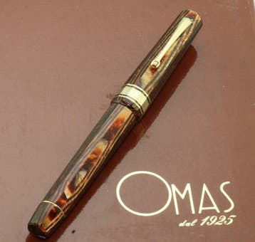 Omas - extra paragon arco brown - Stylo à plume, Verzamelen, Pennenverzamelingen, Nieuw