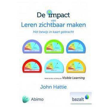 De impact van leren zichtbaar maken 9789462342392, Boeken, Studieboeken en Cursussen, Verzenden, Zo goed als nieuw, John Hattie