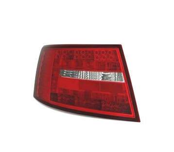FEUX ARRIÈRE POUR AUDI A6 4F 04-08 LED ROUGE CHROMÉ, Verzenden