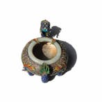 Chinese wierookbrander in zilver (Zilver) - Emaille, Zilver, Antiquités & Art