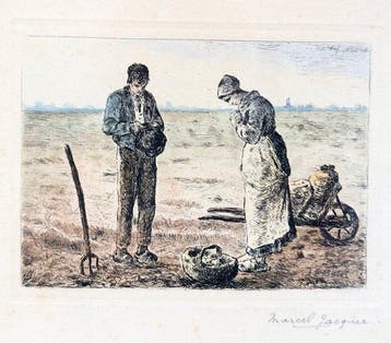Jean François Millet (1814-1875) - « L’Angelus » - after, by