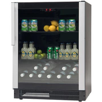 Koelkast | 164L | Zwart | +2°C/+10°C | Geforceerd |, Verzenden, Nieuw in verpakking