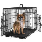 2dekans | Yaheetech Hondenbench - Opvouwbaar - 61,5x41,5x47, Dieren en Toebehoren, Honden-accessoires, Ophalen of Verzenden, Nieuw