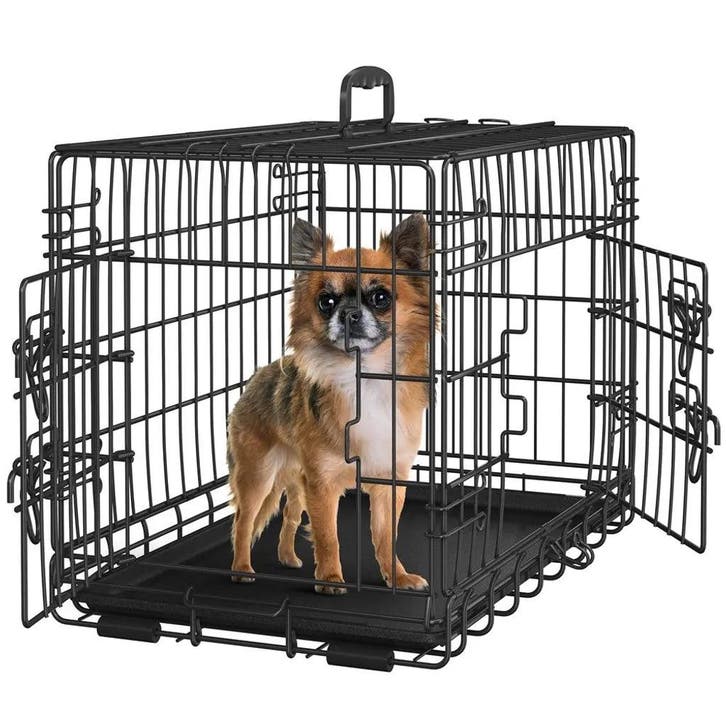 2dekans | Yaheetech Hondenbench - Opvouwbaar - 61,5x41,5x47, Dieren en Toebehoren, Honden-accessoires, Ophalen of Verzenden