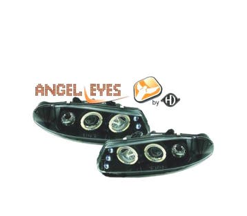 PHARES POUR ROVER 200 SÉRIE 95-00 ANGEL EYES FOND NOIR, Verzenden