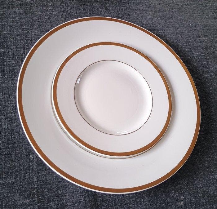 Richard Ginori, Laveno - Dessertservies (9) - Porselein,, Antiek en Kunst, Antiek | Meubels | Tafels