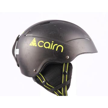 48 49 50 skihelm/snowboardhelm CAIRN LOC-ACTIVE J, Matte bla, Verzenden
