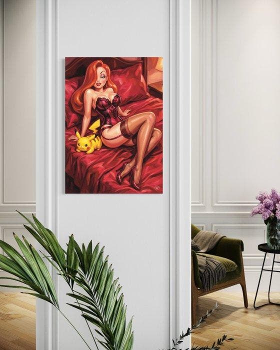 SDIMART 1996 - Jessica Rabbit and Pikachu Night of Relax, Games en Spelcomputers, Spelcomputers | Overige Accessoires