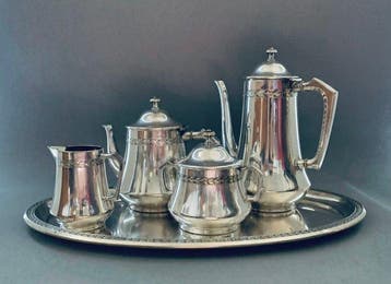 WMF / Geislingen - Service à thé et café (5) - Complete Art