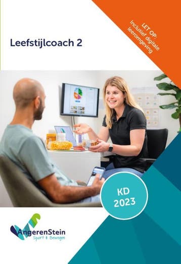 Leefstijlcoach 2 | combipakket / Angerenstein SB, Verzenden, Zo goed als nieuw