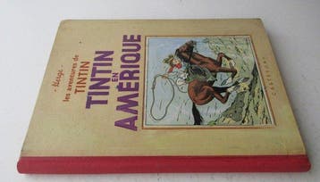 Tintin T3 - en Amérique N&B (A13) - C - 1 Album (restauré) -, Boeken, Nieuw