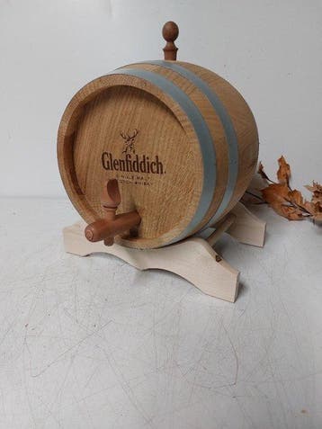 Vat - hout eik - eiken ton 3 liter