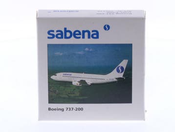 Schaal 1:500 Herpa 505710 Sabena Boeing 737-200 Reg. NA #..., Ophalen of Verzenden, Zo goed als nieuw