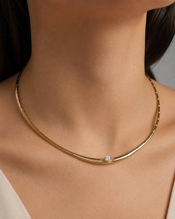 Recarlo - Collier avec pendentif - 18 carats Or blanc, Or
