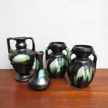 Thulin Faiencerie - Vase - AIRAIN-série - Céramique, Antiek en Kunst