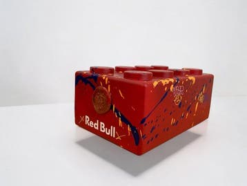 WASE - Speelgoed figuur BOX BRIQUE LEGO GÉANTE REDBULL -