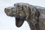 sculptuur, Jachthond. - 13 cm - Brons