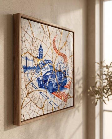 MEDSAN - Kintsugi DeLorean () - UNIQUE WORK
