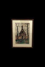 René Sautin (1881-1968) - La chapelle des Bois