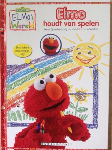Sesamstraat Elmo houdt van spelen 9789086517374, Verzenden
