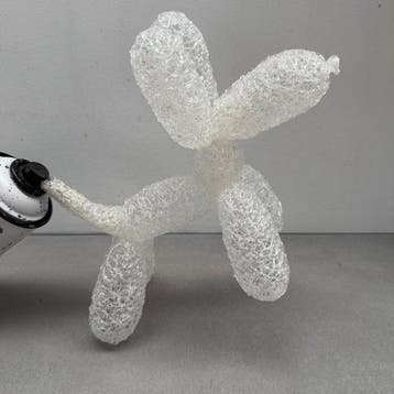WhyCreationz (XX-XXI) - 3D Balloon Dog Spraycan