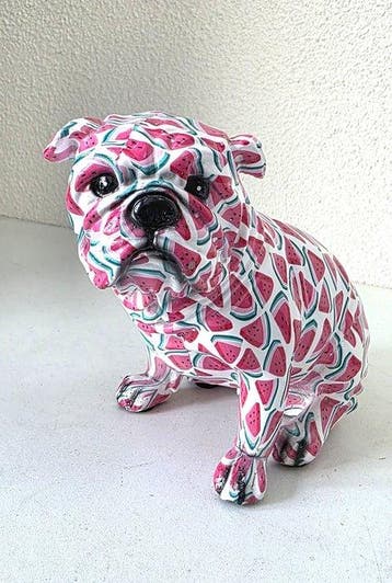 Art House - Figuur - Schitterend beeld***MOPSHOND met
