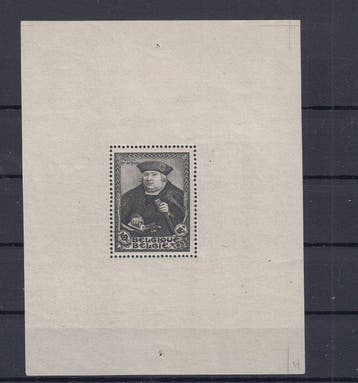 Belgique 1935 - année complète 1935 avec bloc et timbre issu