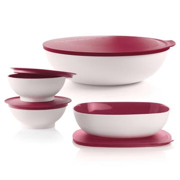 Tupperware Allegra Kommen set 4-delig, Verzenden