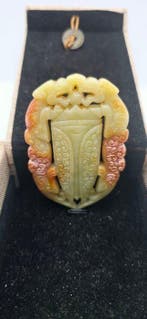 Dubbel Drakenamulet van Fortuna - Fortuna en Goed Geluk -