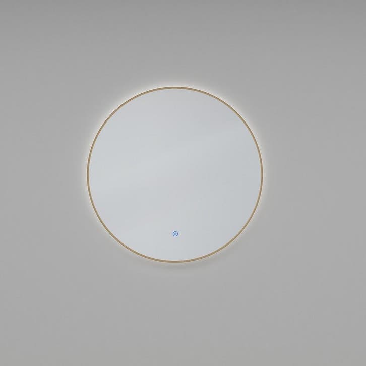 LED Spiegel 100cm | 30W | Dimbaar 3000-6500K | Messing, Maison & Meubles, Accessoires pour la Maison | Miroirs, Envoi