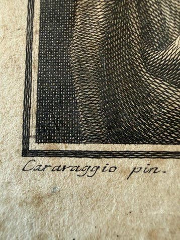 Giovanni Battista Cecchi, after Carravagi - Compagnia di