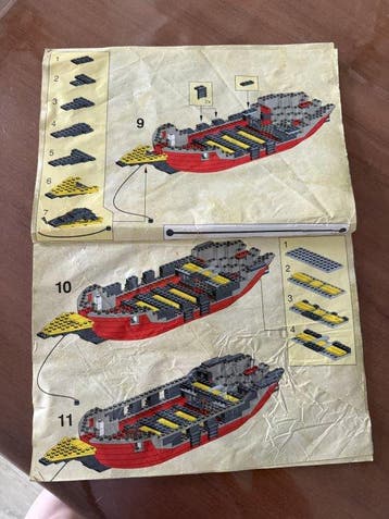 Lego Set - 6289-1 - Pirates - Red Beard Runner 6289-1, Nieuw