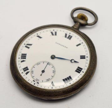 Longines - 900 Silver - pocket watch - 1900-1949