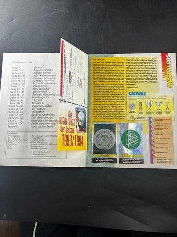 1998 Panini Édition originale, Panini Fussball 95