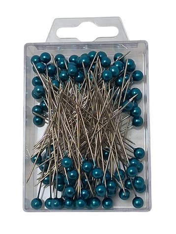 Parelspelden WM 27 Turquoise 6 mm doosje 100 stuks, Nieuw