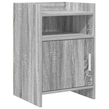 vidaXL Nachttafels Grijs Sonoma 40 x 36 x 60 cm Bewerkt hout, Verzenden, Nieuw