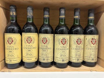 1973, 1978, 1980, 1981, 1982 Bodegas Montecillo, Viña, Verzamelen, Nieuw