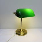 Lampe de table - Verre, Laiton - Notaire de banklamp