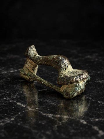 Oud-Romeins, Keizerrijk Brons Boogfibula uit de 1e tot de 3e