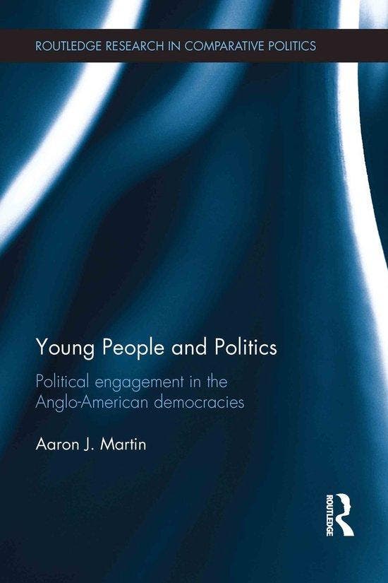 Young People and Politics 9780415696913 Aaron Martin, Boeken, Taal | Engels, Zo goed als nieuw, Verzenden