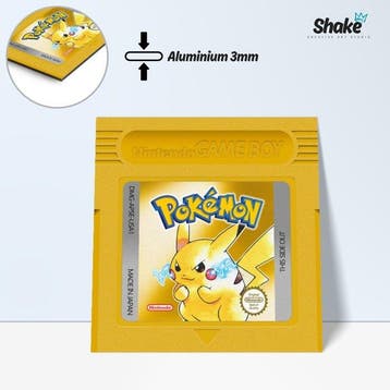 Shake - Pikachu Aluminium - GameBoy Memories