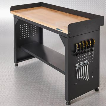 Datona Werkbank PRO - bamboe werkblad - legbord - 150 cm -, Ophalen of Verzenden